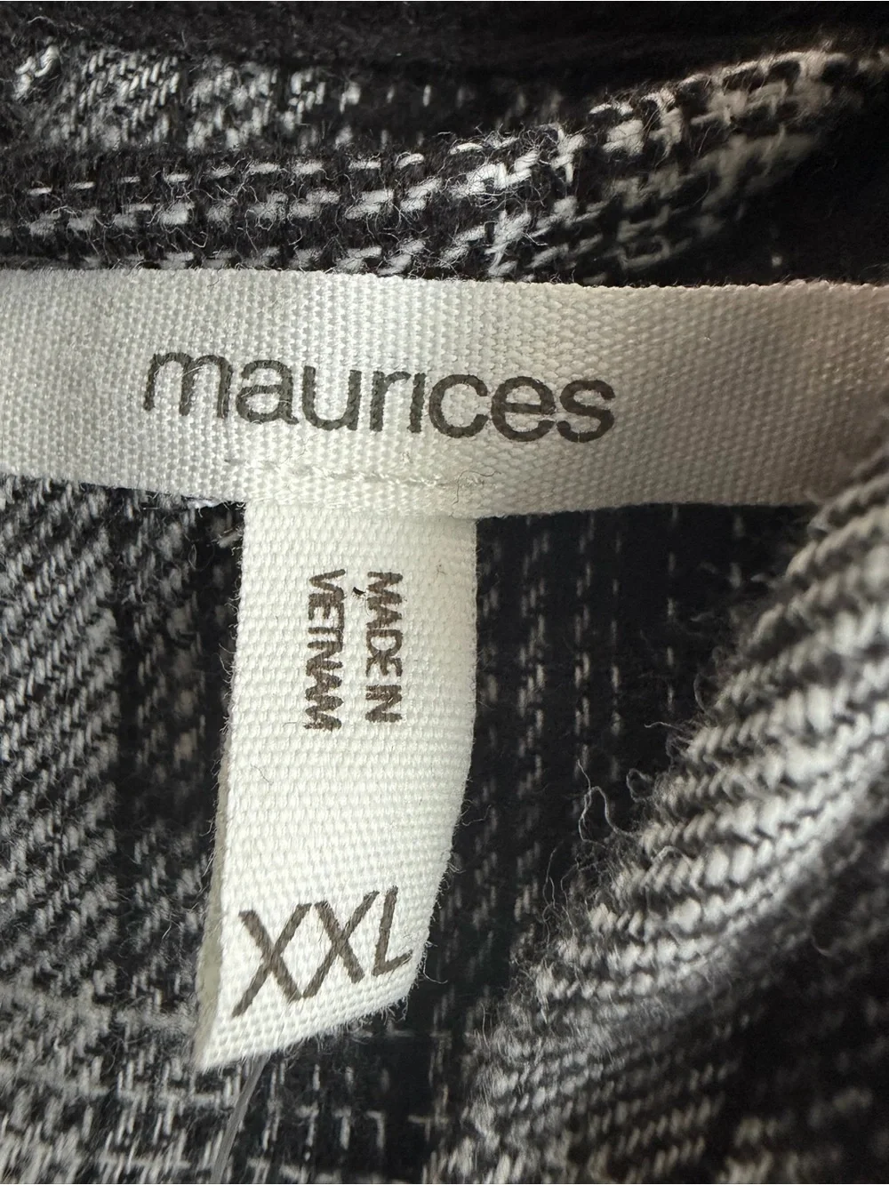 Maurices casual plaid
